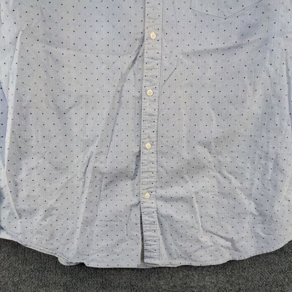 Hawker Rye Men's Stretch Oxford Button Up Shirt Multi 3XL Stripe - Picture 4 of 13